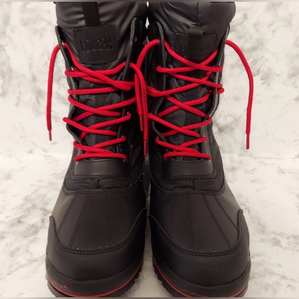 Cougar Chambly Snowboots. Black & Red